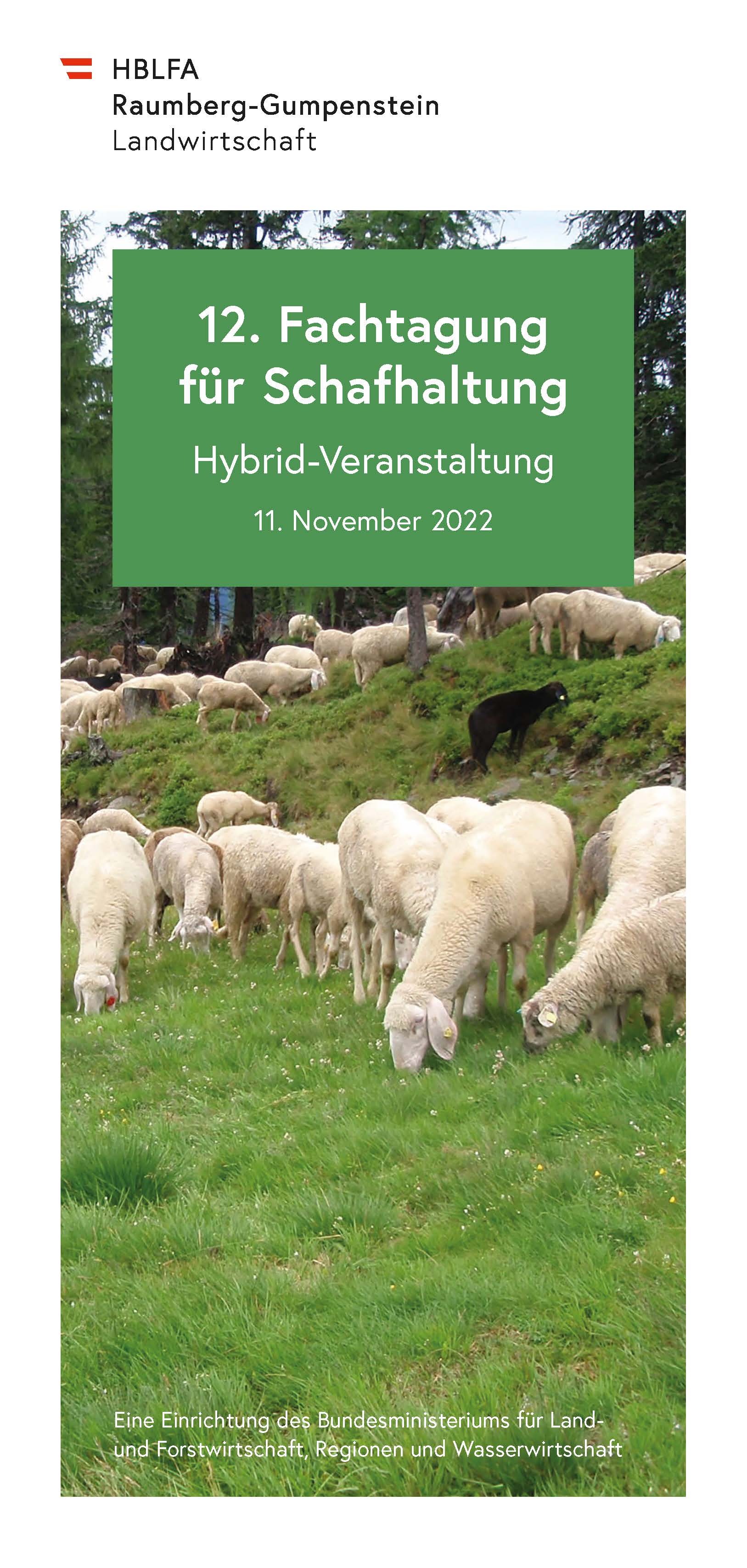 12. Fachtagung für Schafhaltung 2022