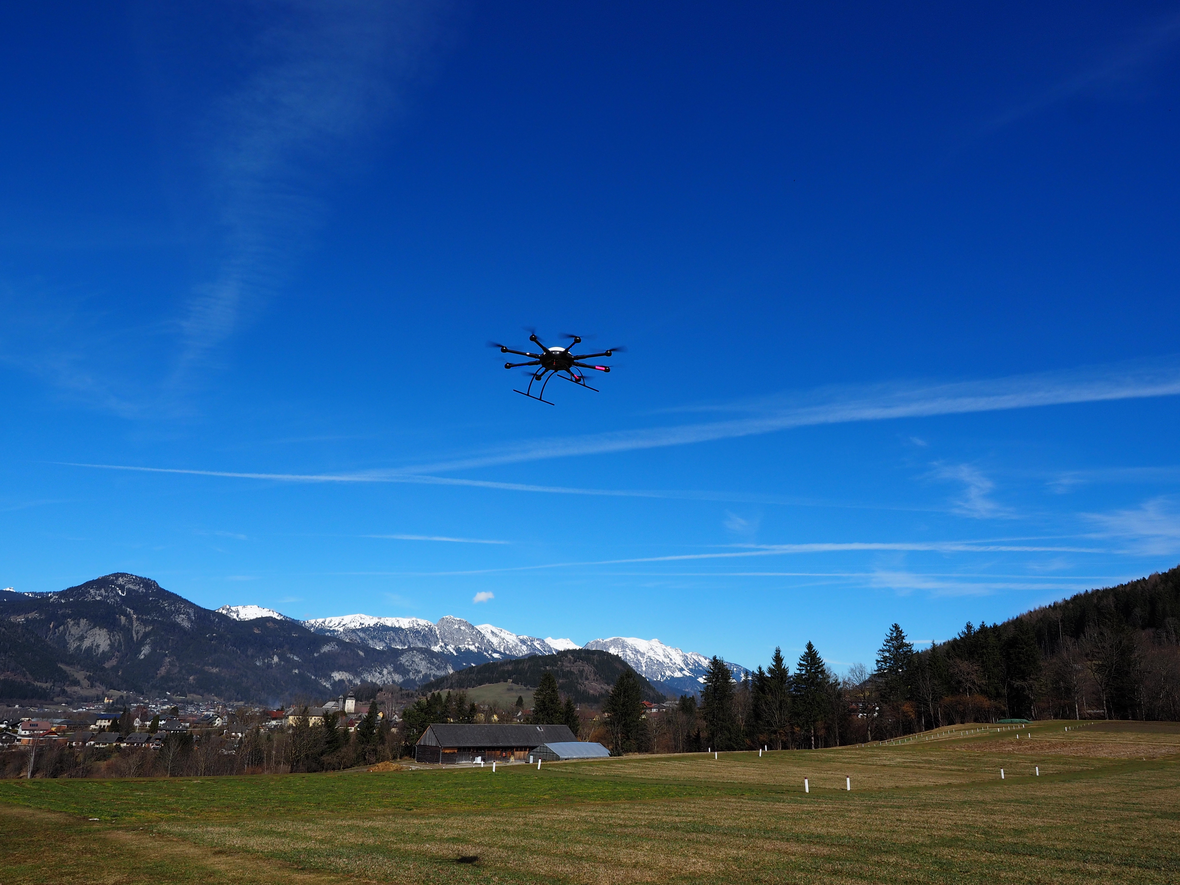 Drohne beflügelt die Grünlandforschung 