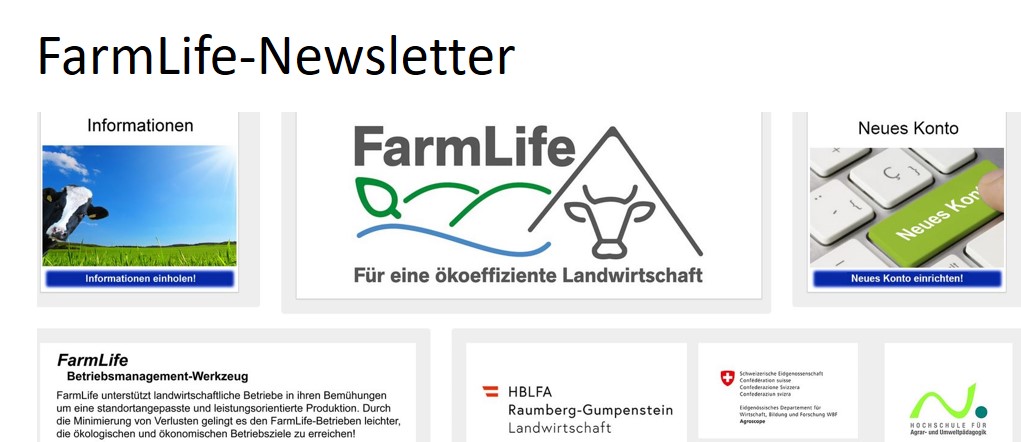 Der FarmLife Newsletter - zur Nachlese ab Juni 2021