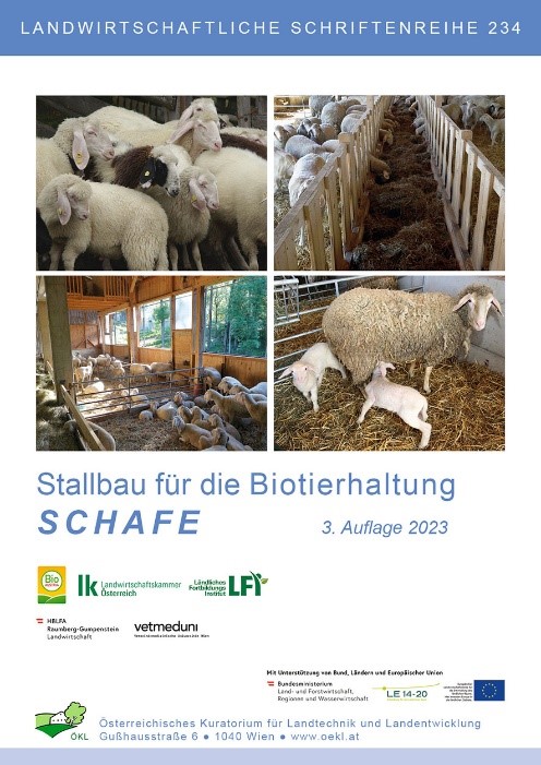 Stallbau-Broschüre für Bio-Schafhaltung in 3. Auflage erschienen
