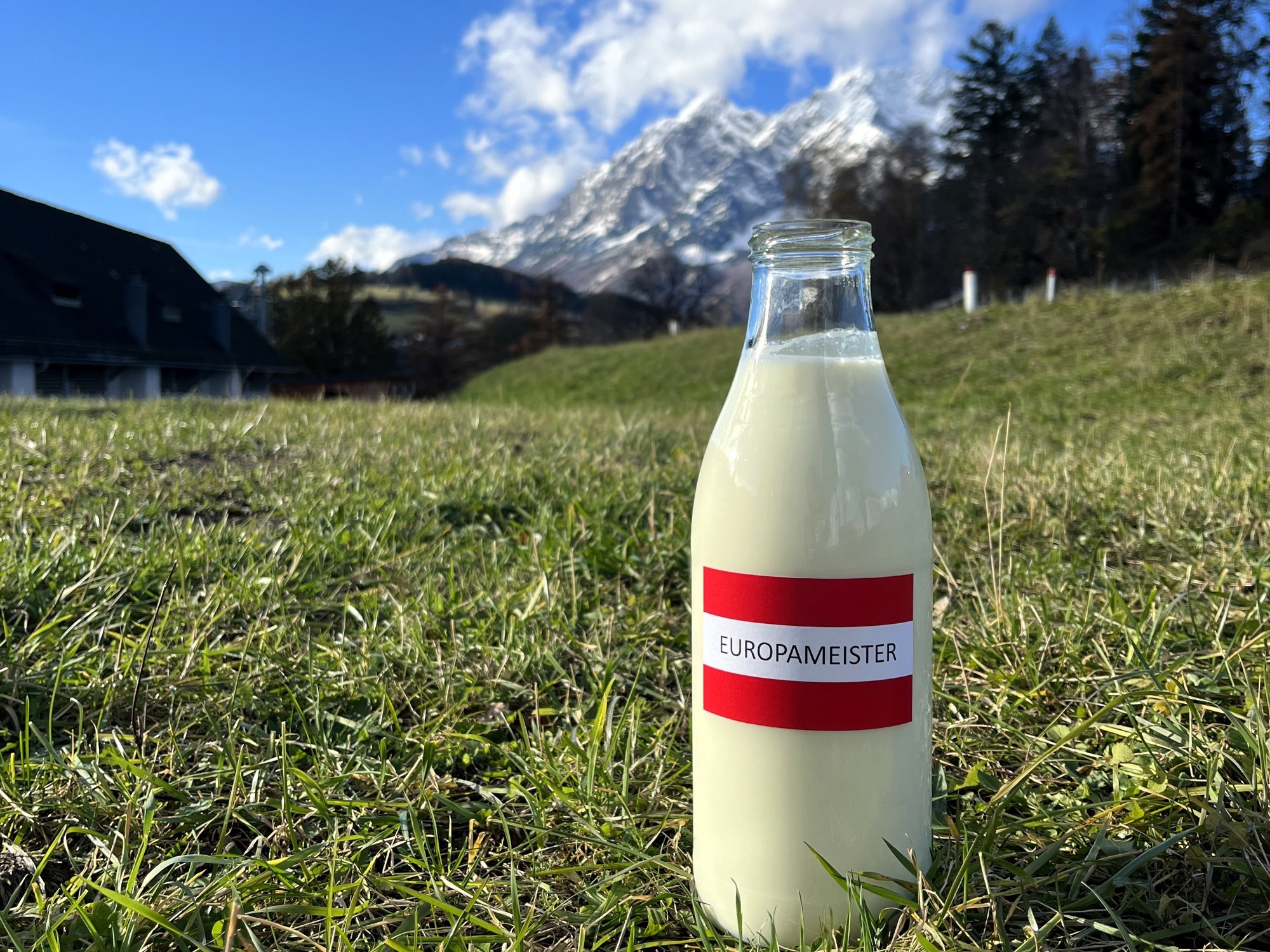 Österreichs Milch ist Europameister der Umweltverträglichkeit