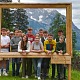 Schülerinnen und Schüler der HBLFA Raumberg-Gumpenstein bei der Vorstellung ihres Projektes